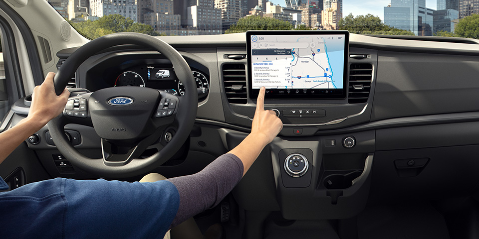 2023 Ford E-transit - Connected navigation